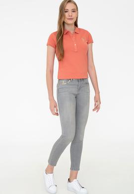 Kadın Mavi Denim Pantolon - 50203589006