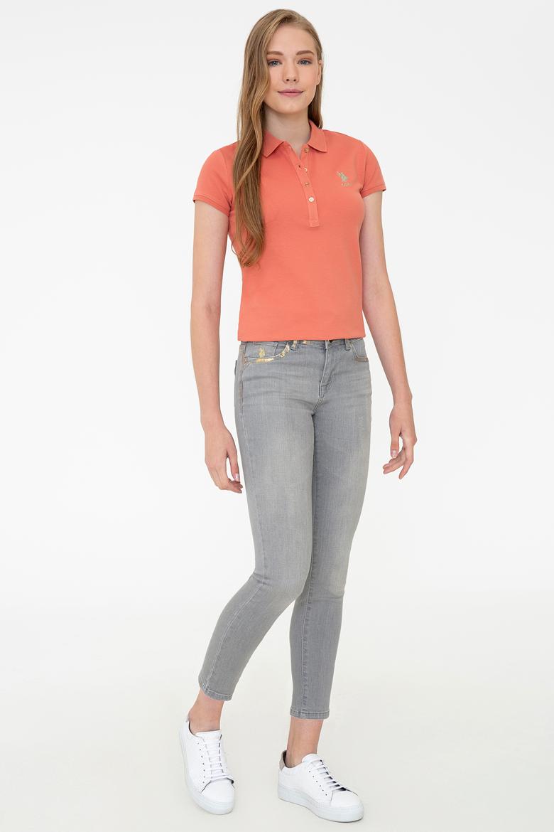 Kadın Mavi Denim Pantolon - 50203589006