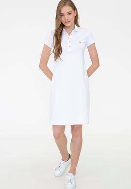 Kadın Beyaz Örme Elbise - 50245198006