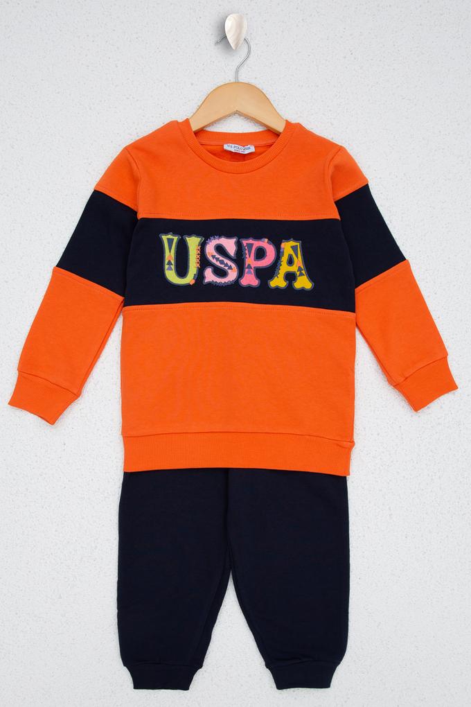 Kız Çocuk Turuncu Pijama Takımı