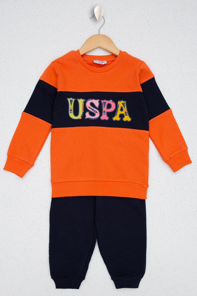 Kız Çocuk Turuncu Pijama Takımı