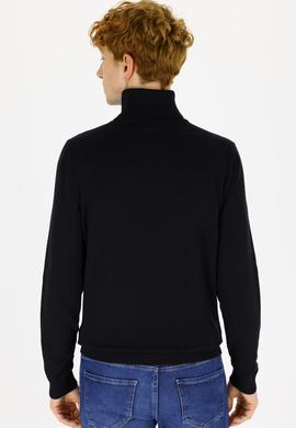 Erkek Siyah Basic Kazak - 50236961019