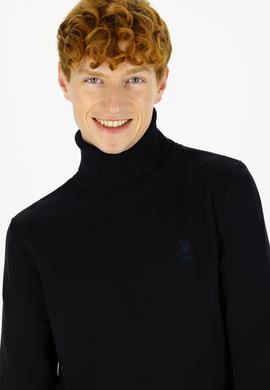 Erkek Siyah Basic Kazak - 50236961019