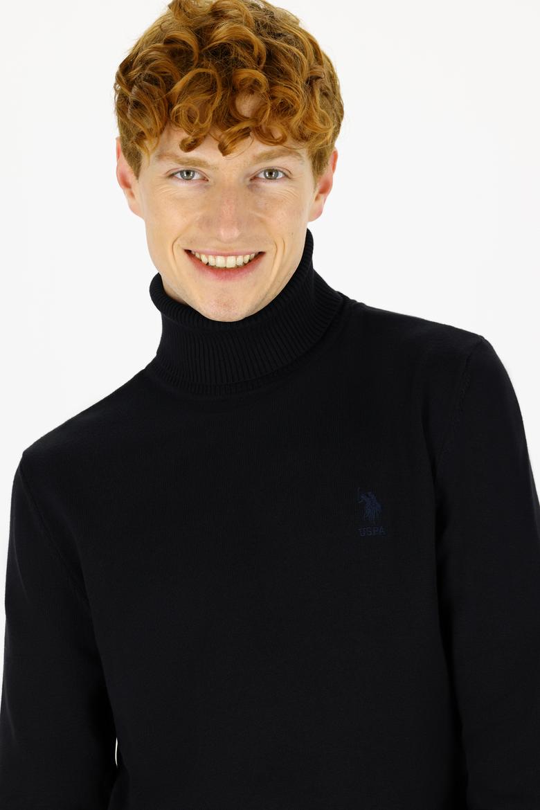 Erkek Siyah Basic Kazak - 50236961019