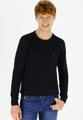 Erkek Siyah Basic Kazak - 50237036016