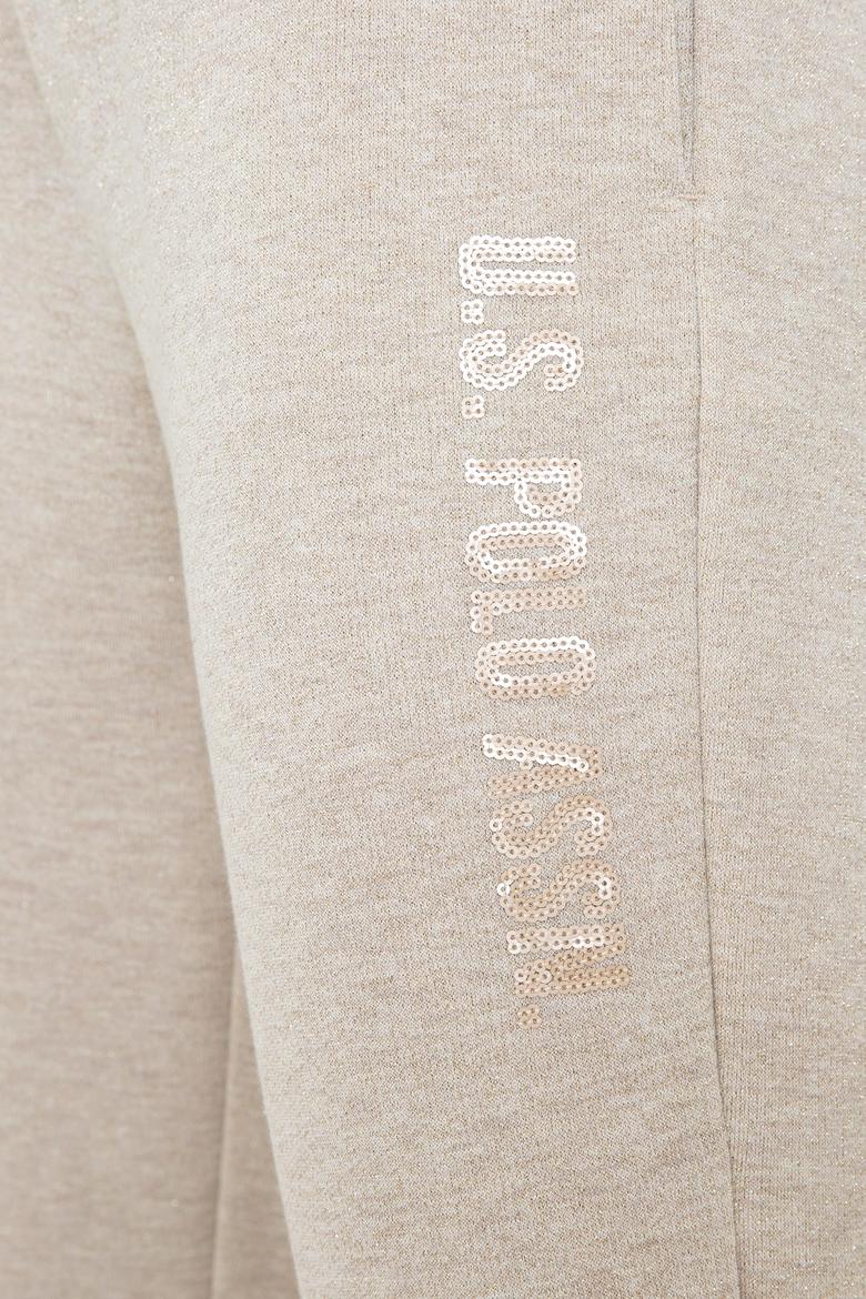 Kadın Bej Melanj Eşofman Altı - 50240713006