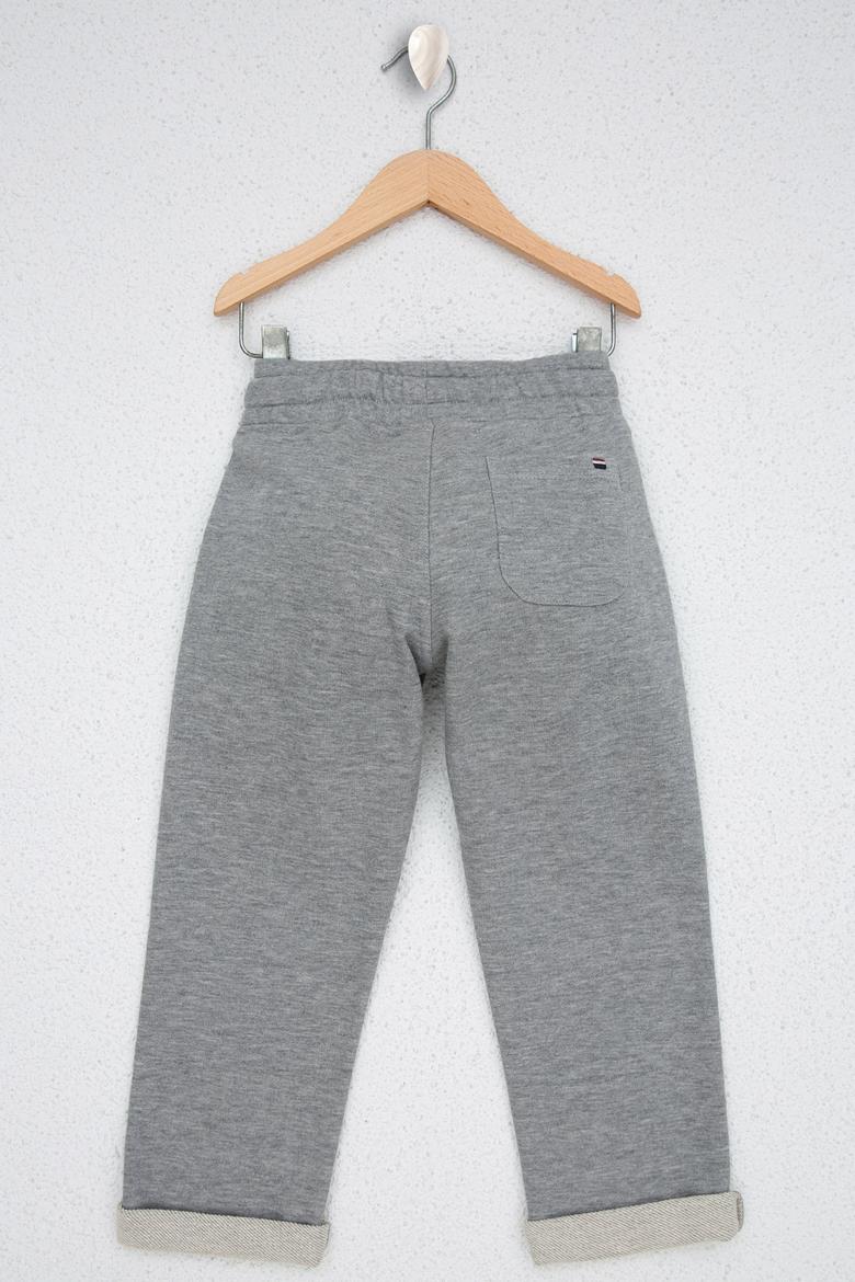 Çocuk Gri Melanj Eşofman Altı - 50245052002