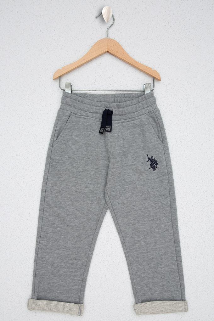 Çocuk Gri Melanj Eşofman Altı