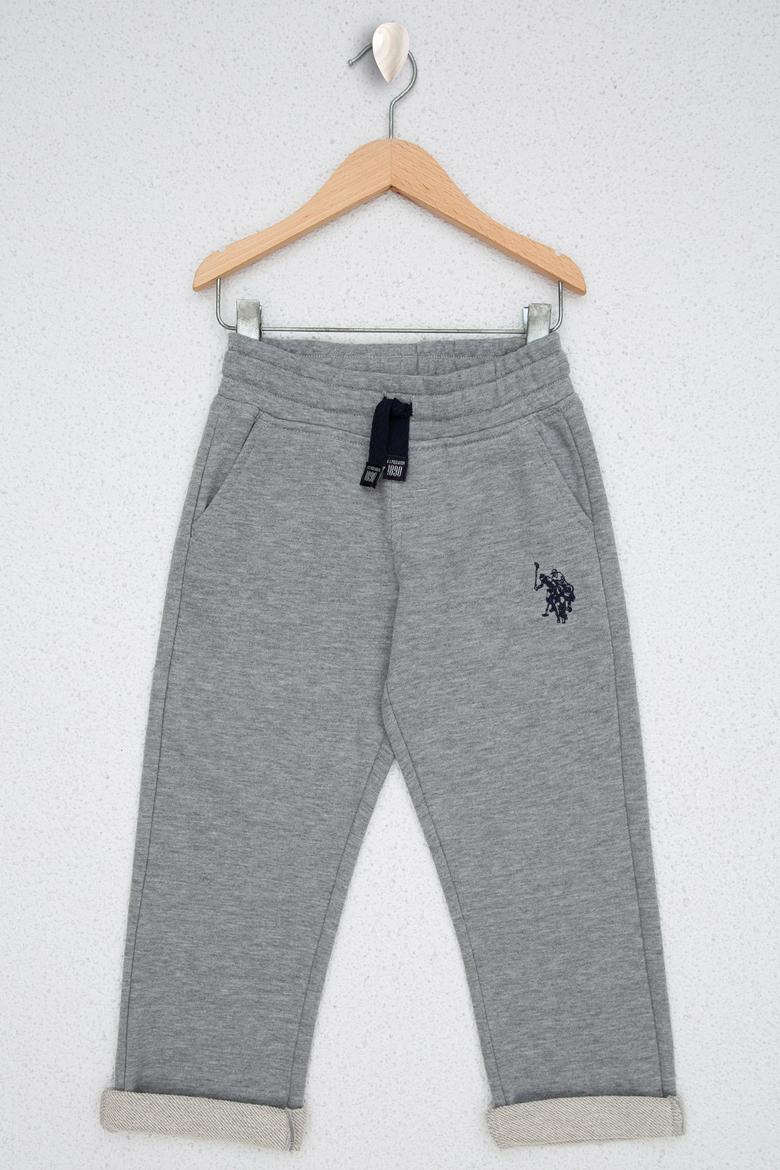 Çocuk Gri Melanj Eşofman Altı