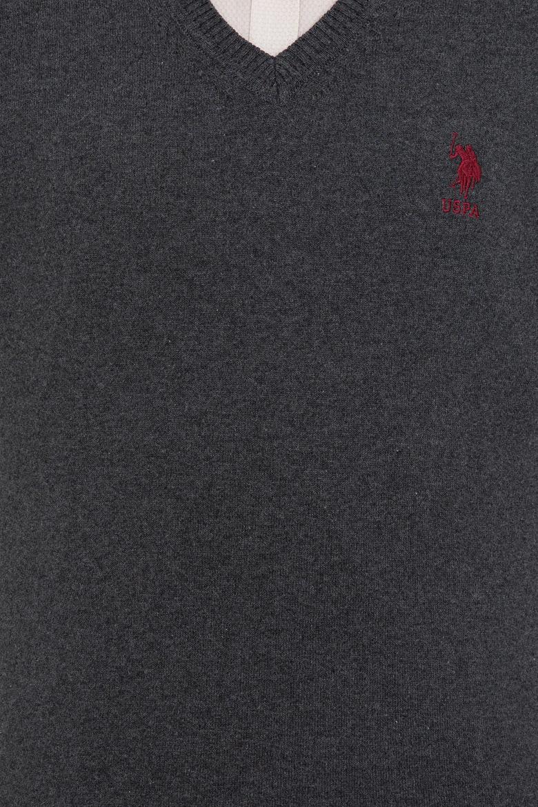 Erkek Antrasit Melanj Basic Kazak - 50224740073