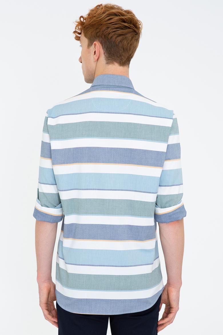 Erkek Koyu Mint Gömlek Uzunkol - 50237891014