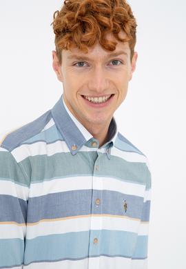 Erkek Koyu Mint Gömlek Uzunkol - 50237891014