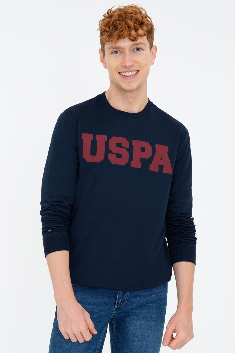 Erkek Lacivert Sweatshirt Basic