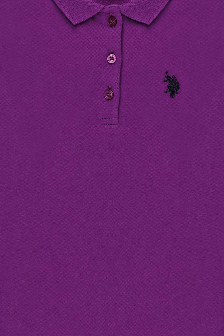 Kız Çocuk Mor Sweatshirt Basic - 50207743028