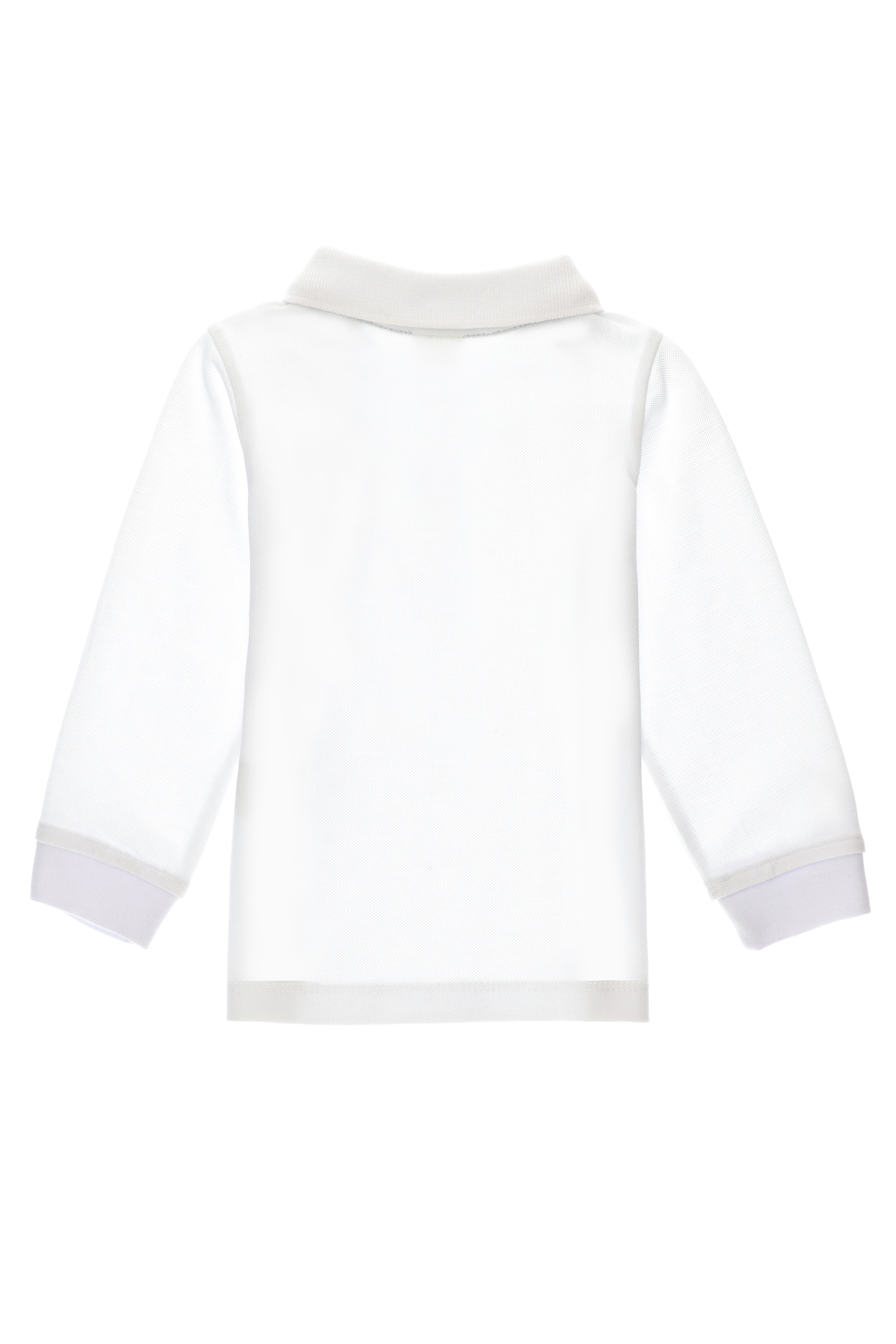 Erkek Çocuk Beyaz Basic Sweatshirt - Image 2
