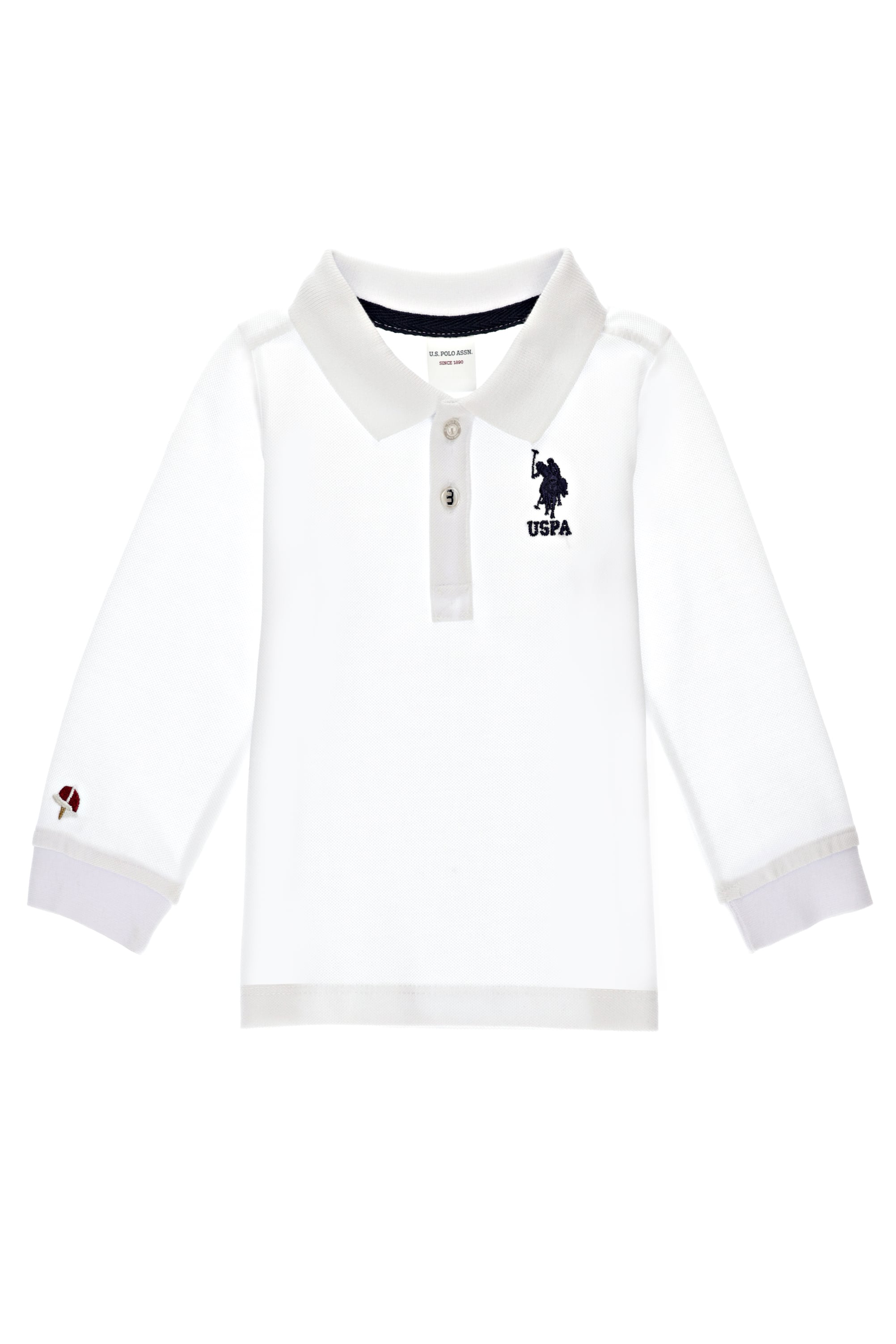 Erkek Çocuk Beyaz Basic Sweatshirt