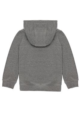 Çocuk Gri Melanj Sweatshirt Basic - 50236956056