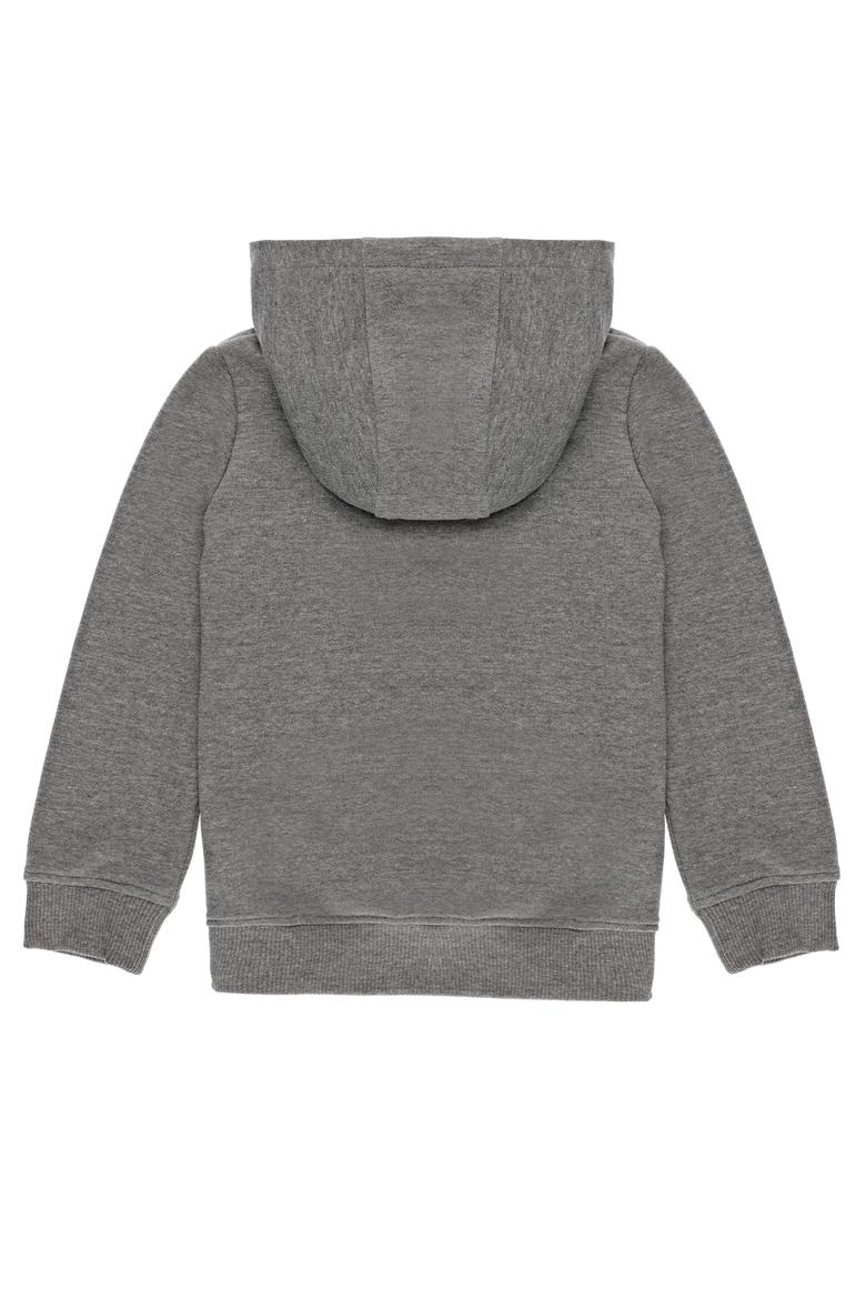 Çocuk Gri Melanj Sweatshirt Basic - 50236956056
