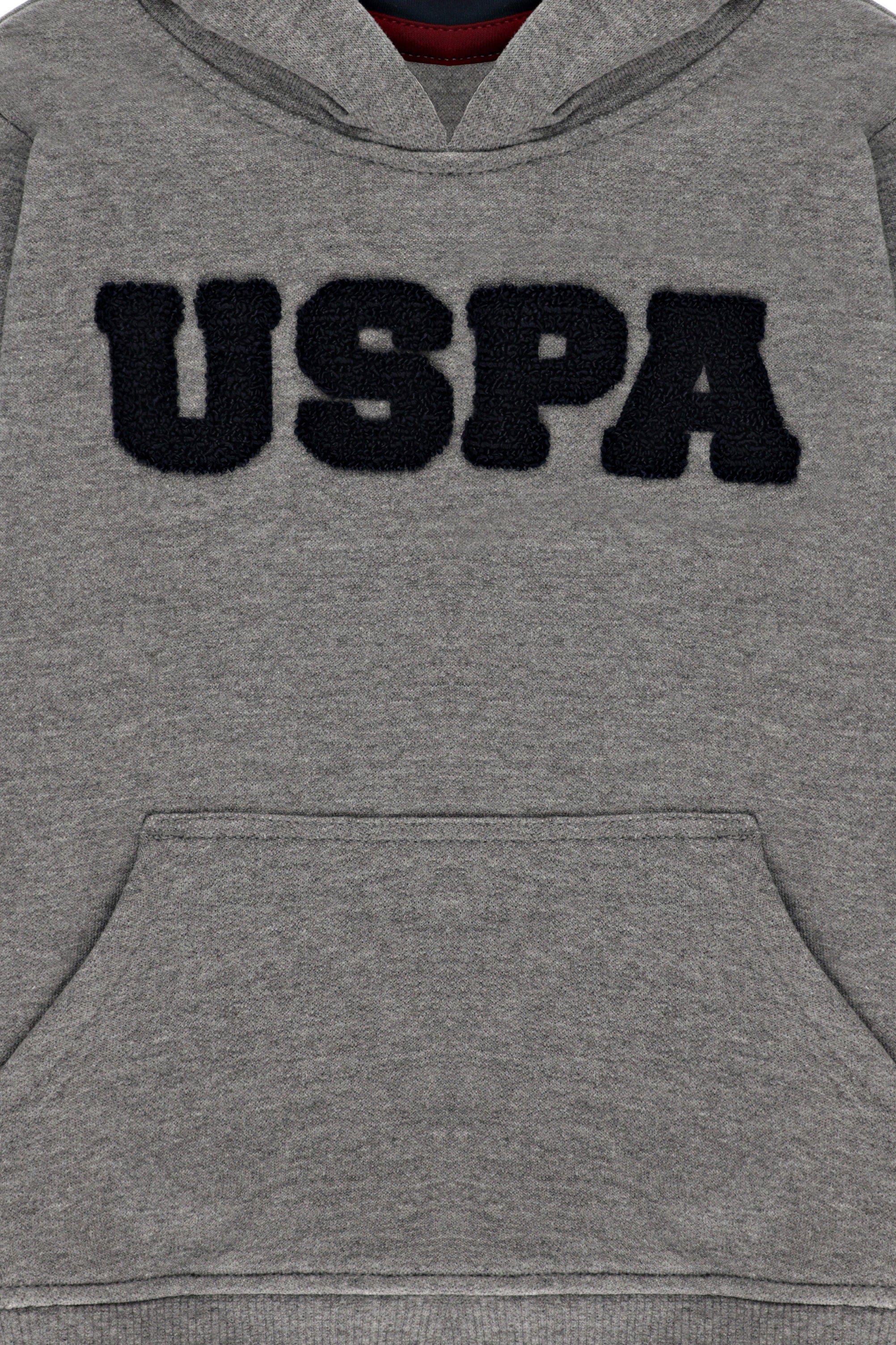 Çocuk Gri Melanj Sweatshirt Basic