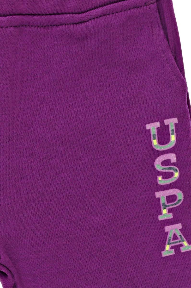 Kız Bebek Mor Eşofman Altı