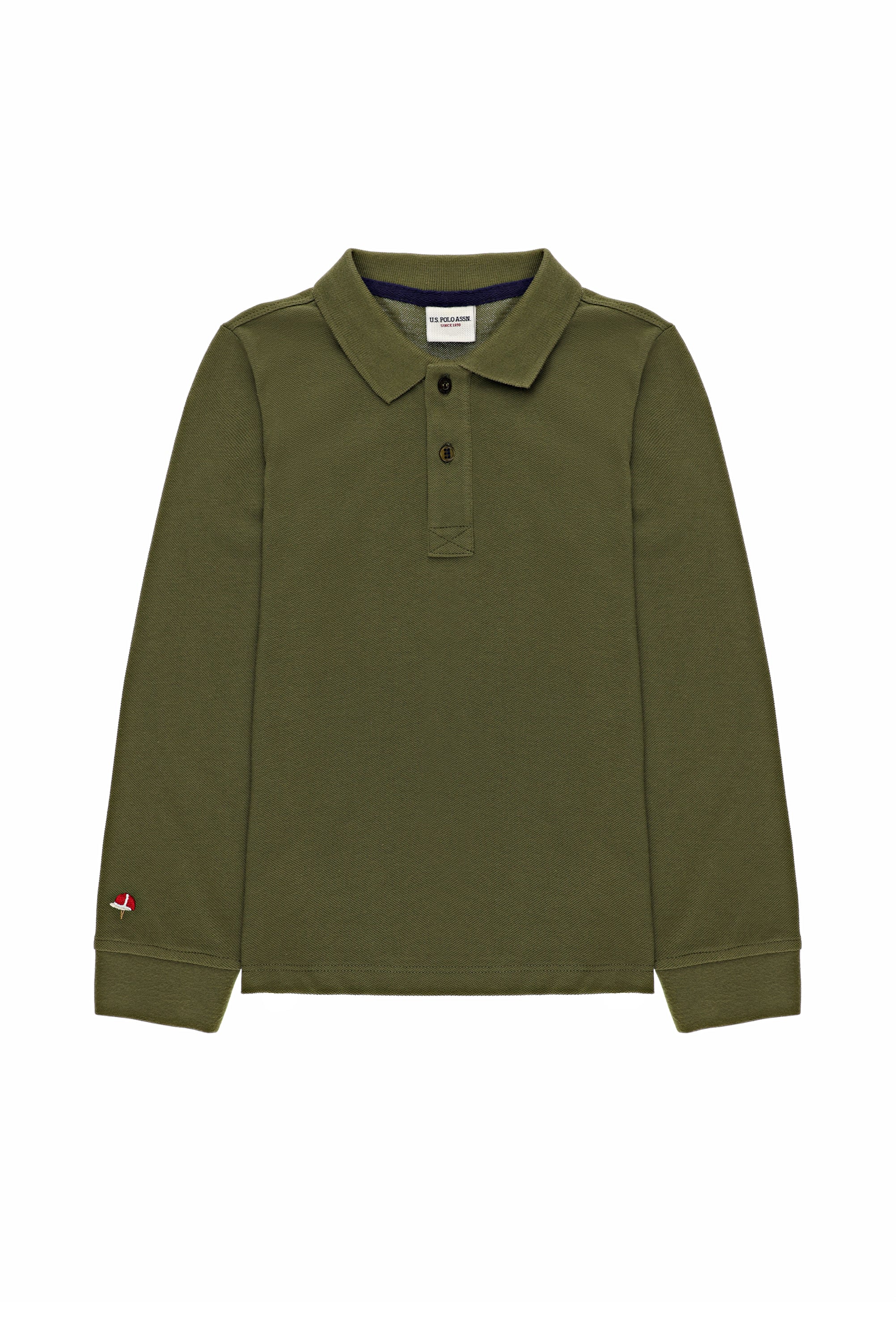 Çocuk Yeşil Sweatshirt Basic