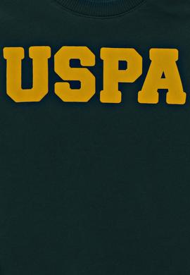 Erkek Çocuk Koyu Yeşil Basic Sweatshirt - 50231925077