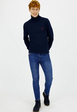 Erkek Lacivert Basic Kazak - 50236961001