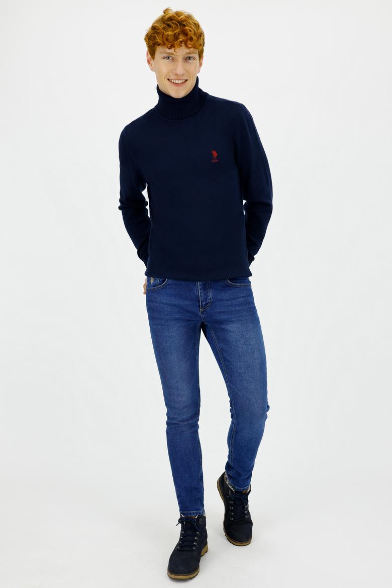 Erkek Lacivert Basic Kazak - 50236961001