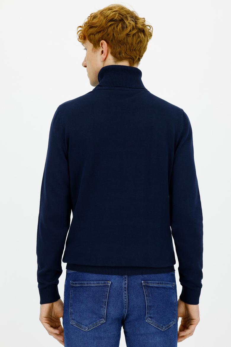 Erkek Lacivert Basic Kazak - 50236961001