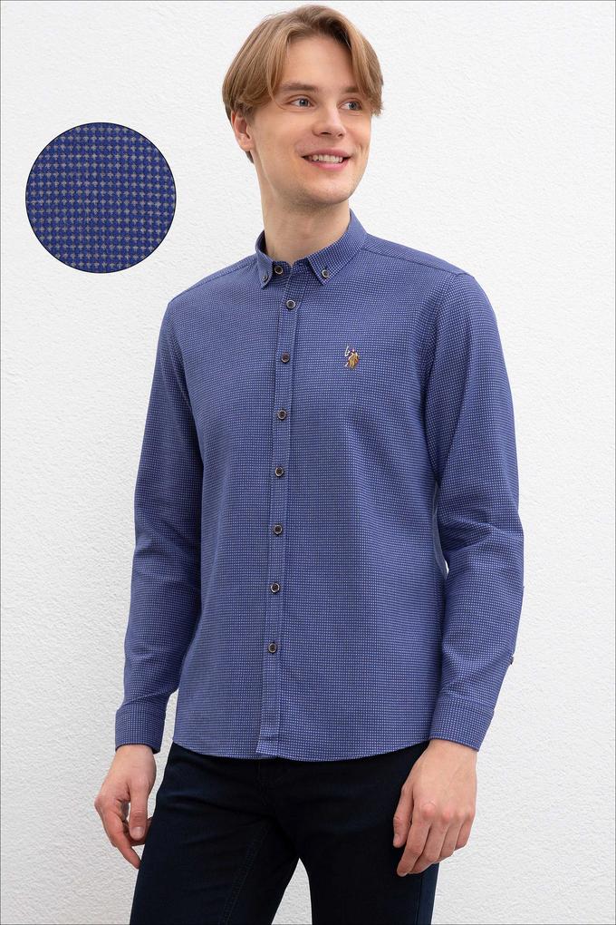 Erkek Lacivert Gömlek