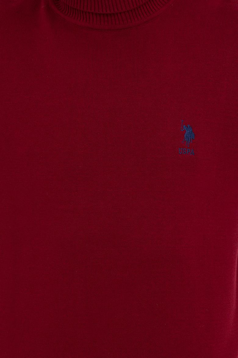 Erkek Bordo Basic Kazak - 50236961015