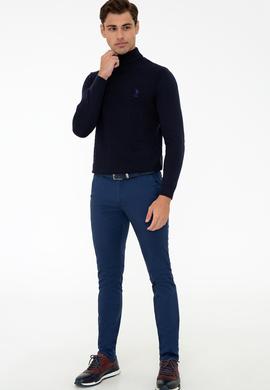 Erkek Koyu İndigo Chinos - 50206385038