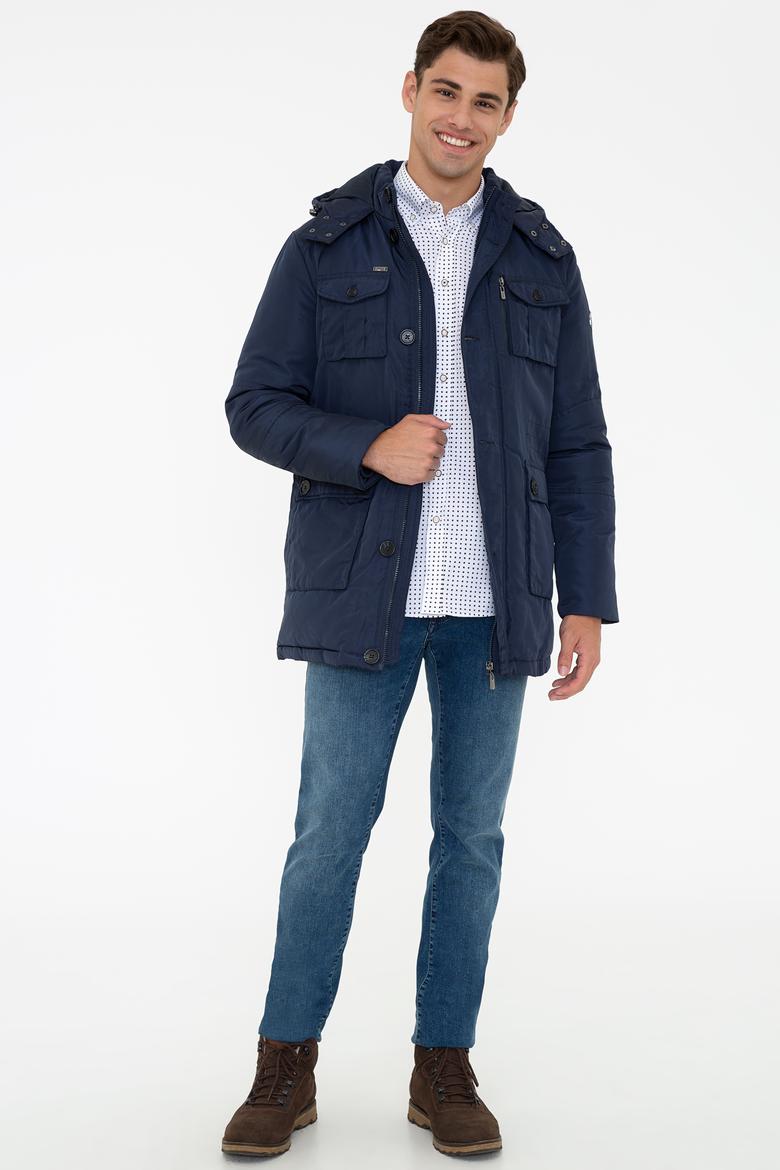 Erkek Lacivert Mont - 50206670002