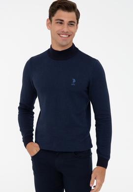 Erkek Lacivert Kazak - 50222944011