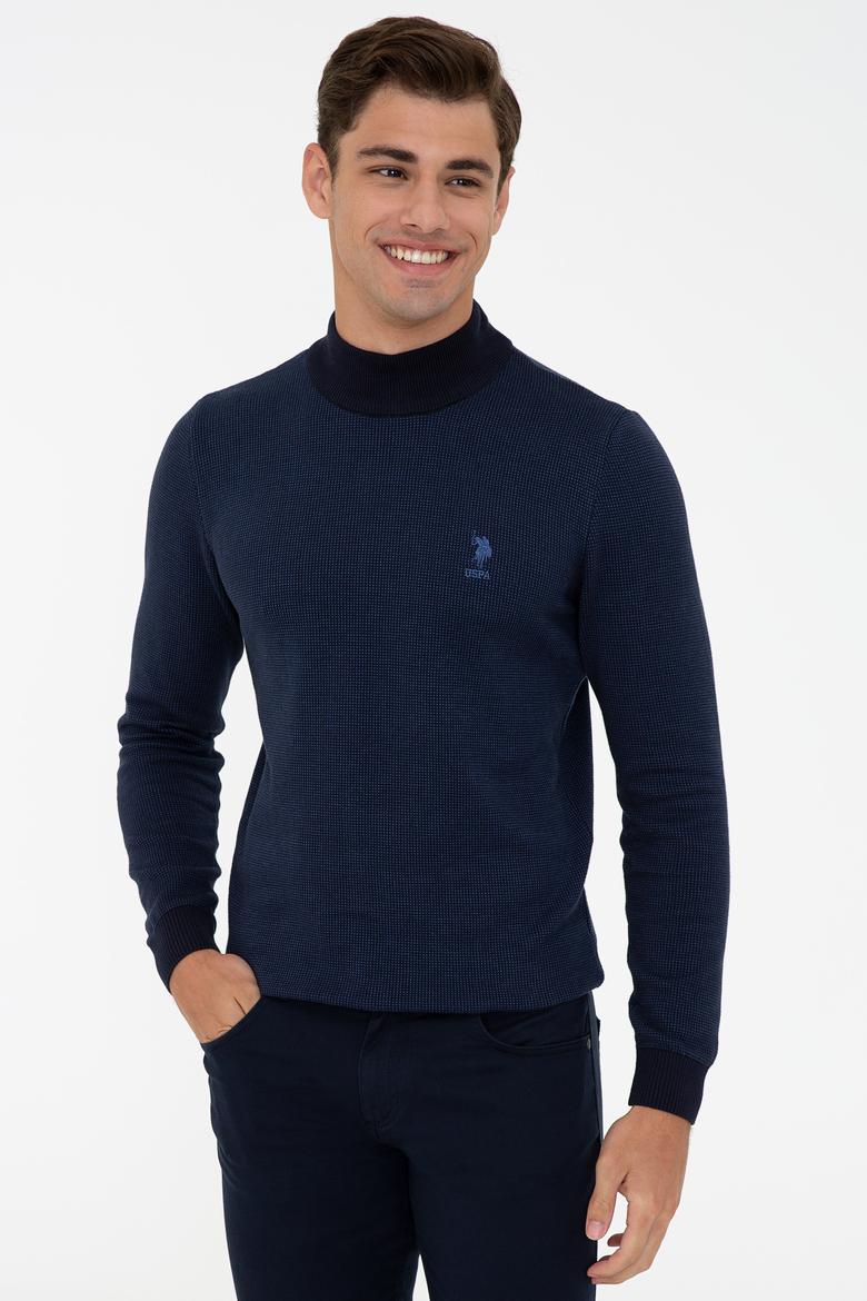 Erkek Lacivert Kazak