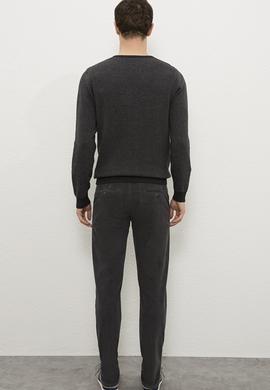 Erkek Antrasit Kanvas Pantolon - 50224769002