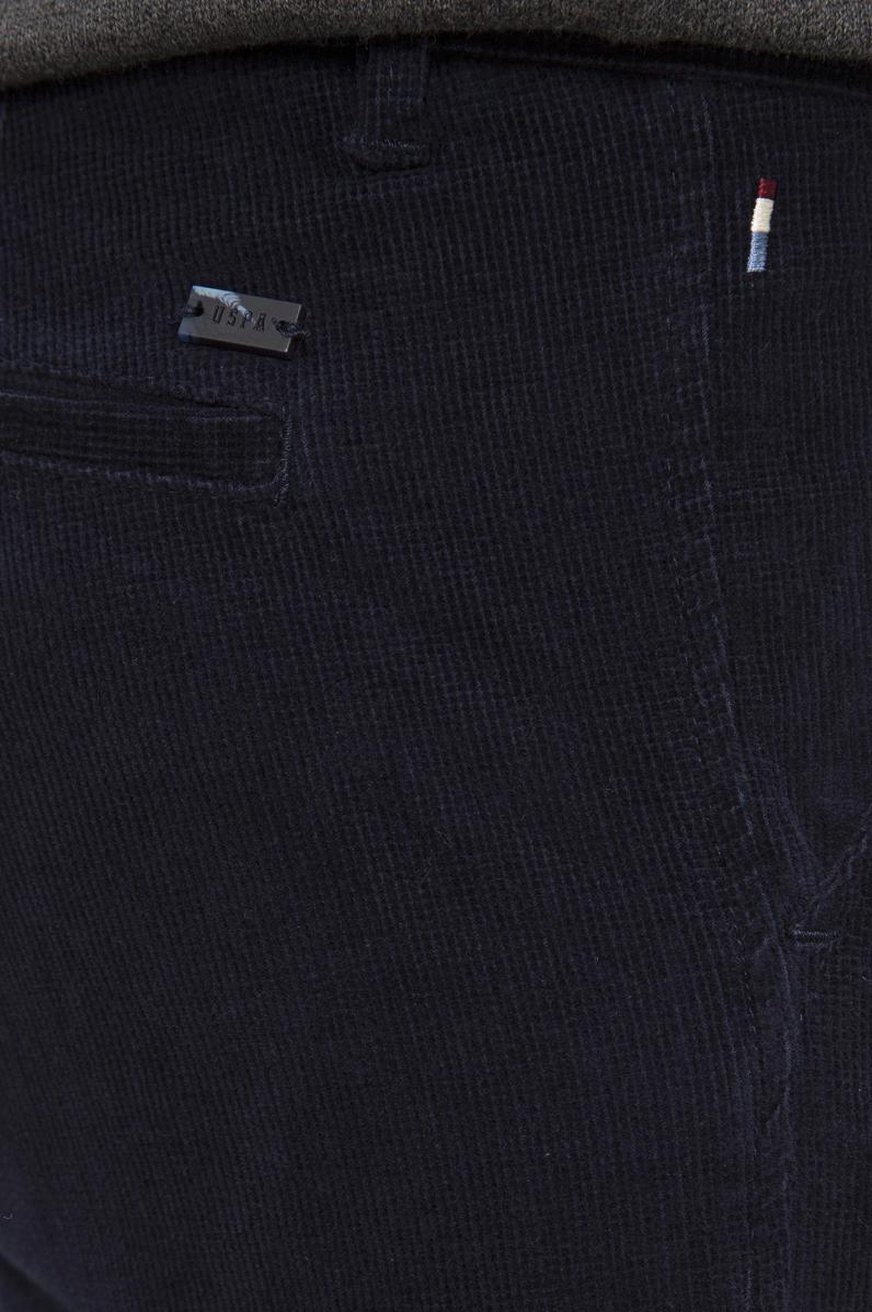 Erkek Lacivert Kanvas Pantolon