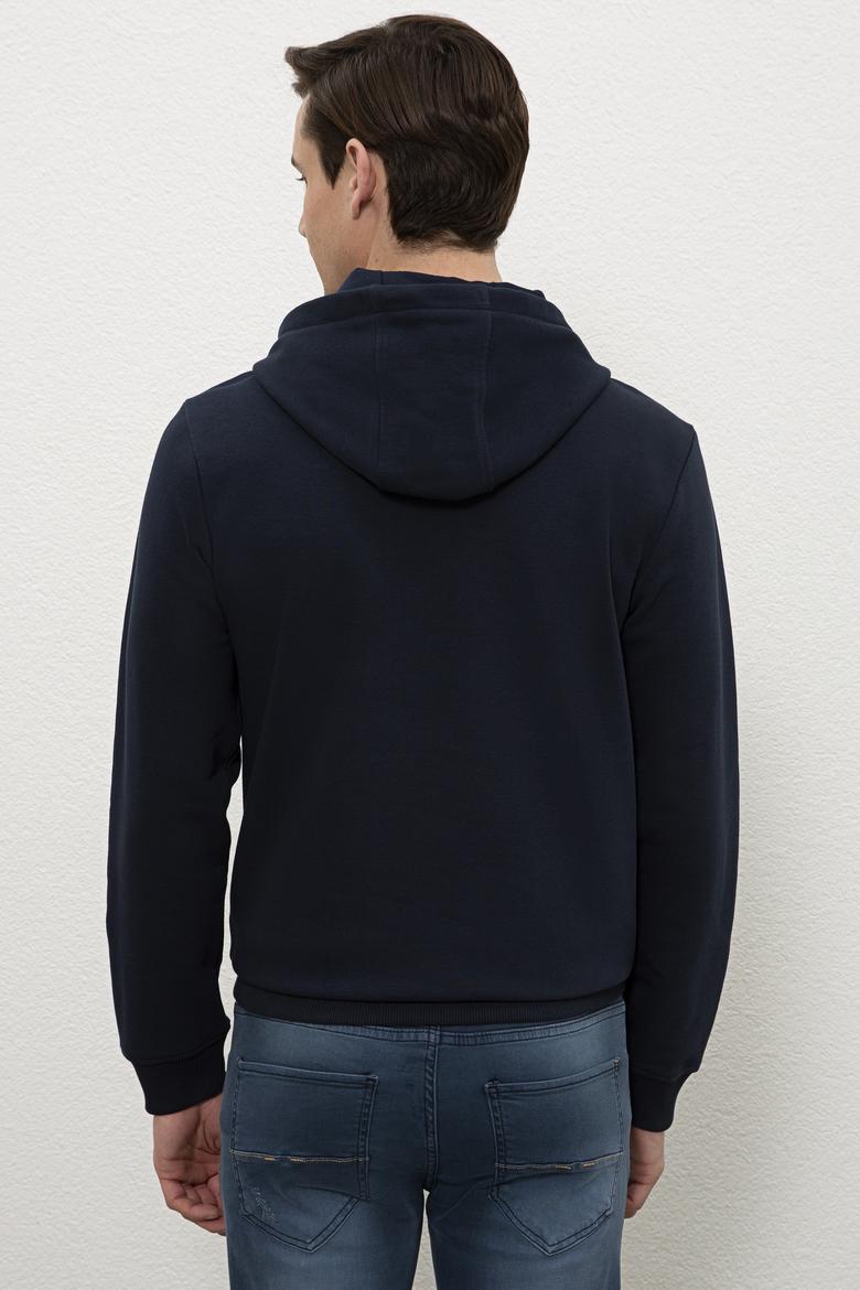 Erkek Lacivert Sweatshirt - 50225374009