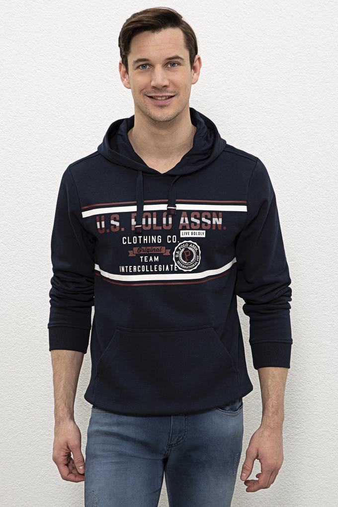 Erkek Lacivert Sweatshirt