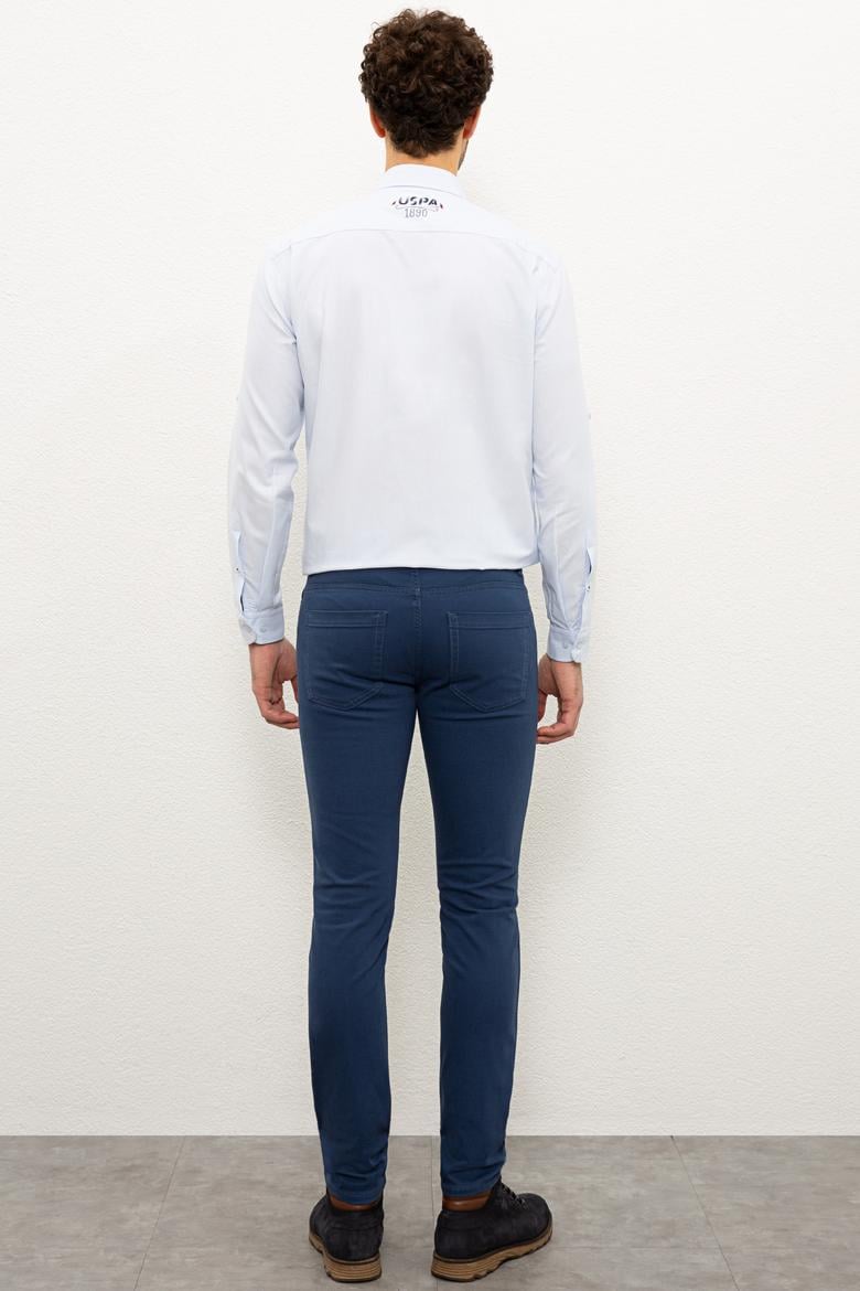 Erkek İndigo Kanvas Pantolon - 50228072003