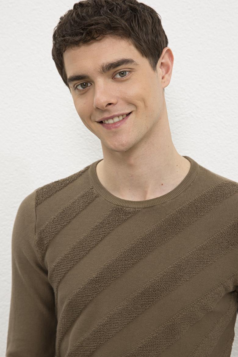 Erkek Kahverengi Kazak - 50228577014