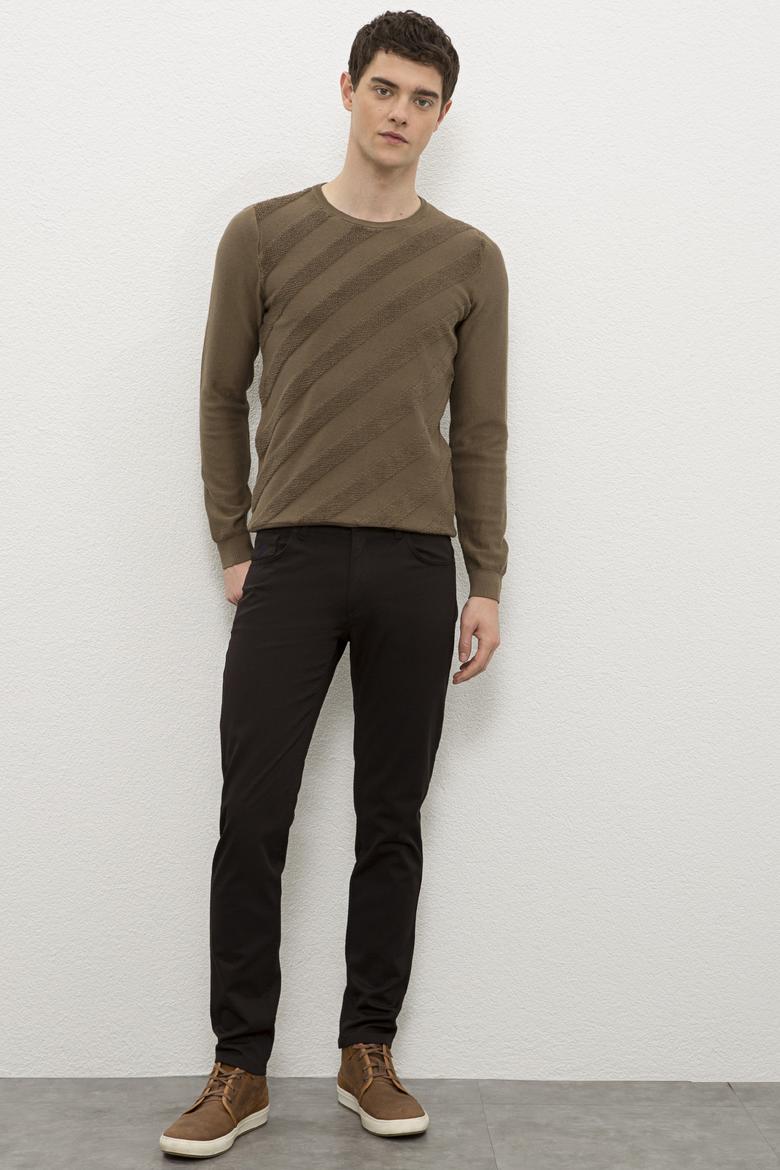 Erkek Kahverengi Kazak - 50228577014