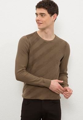 Erkek Kahverengi Kazak - 50228577014