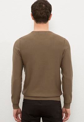 Erkek Kahverengi Kazak - 50228577014