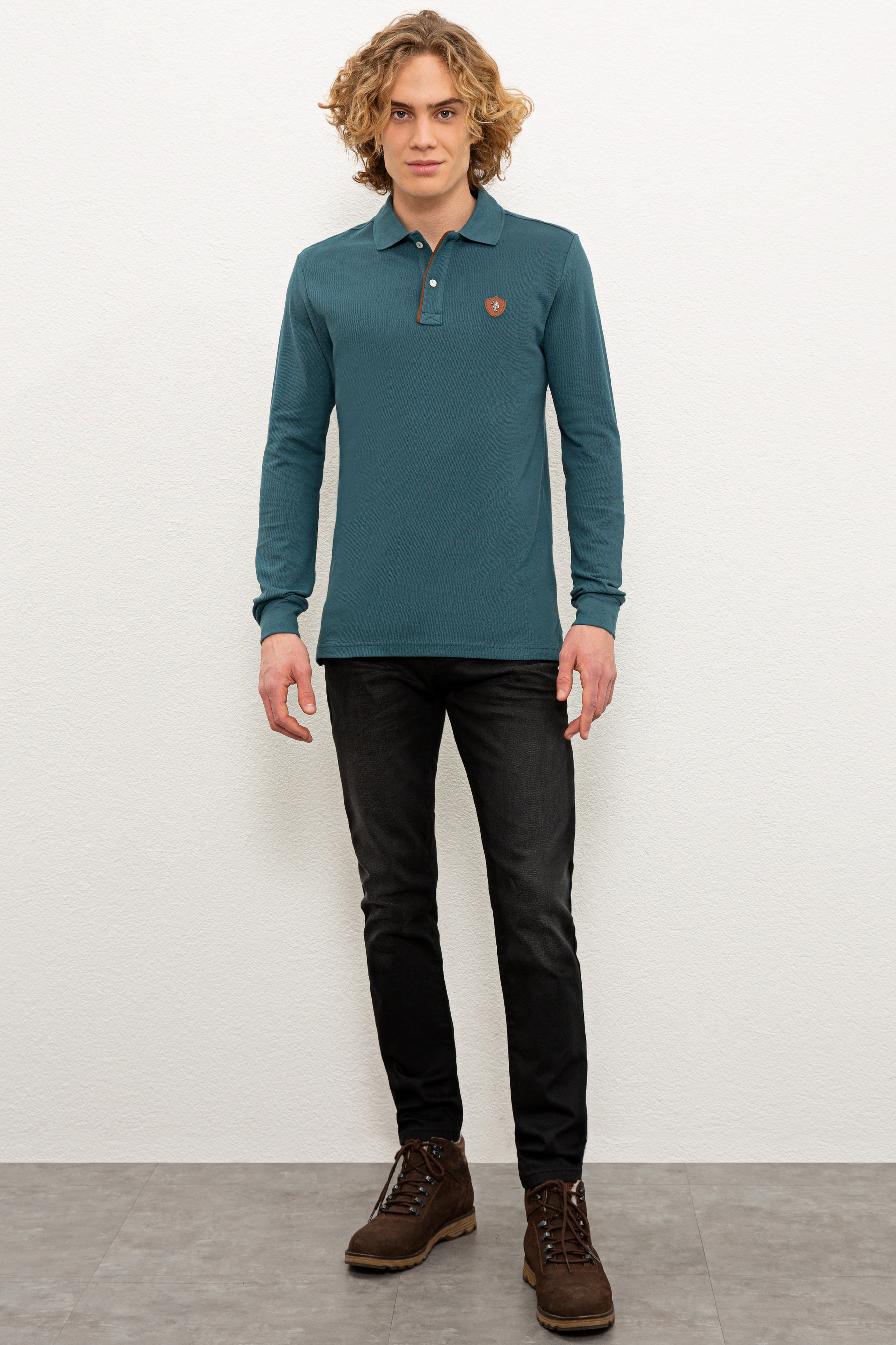 Erkek Siyah Denim Pantolon - Image 1