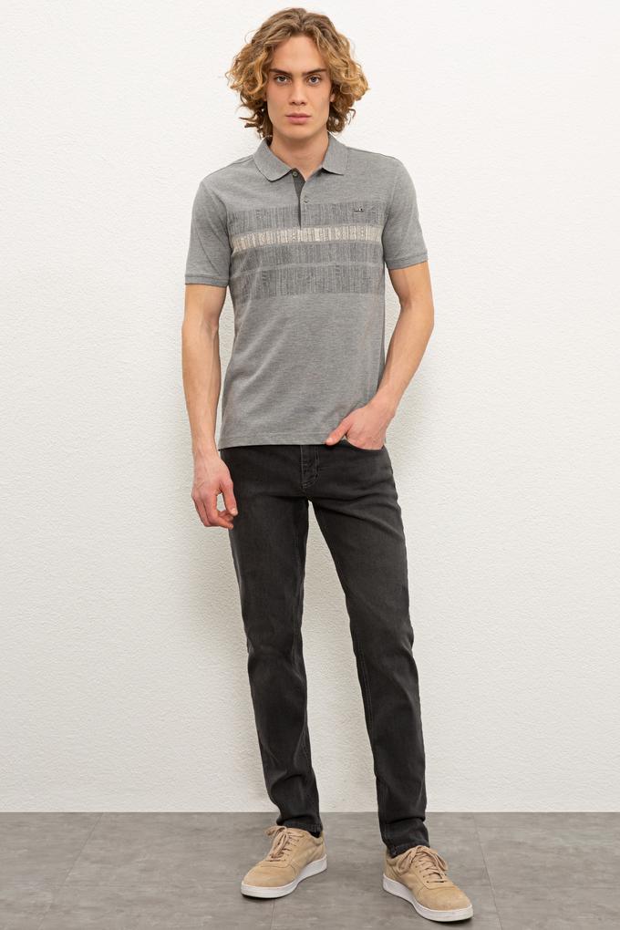 Erkek Mavi Denim Pantolon