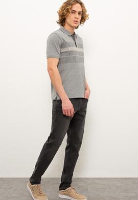 Erkek Mavi Denim Pantolon - 50229856041