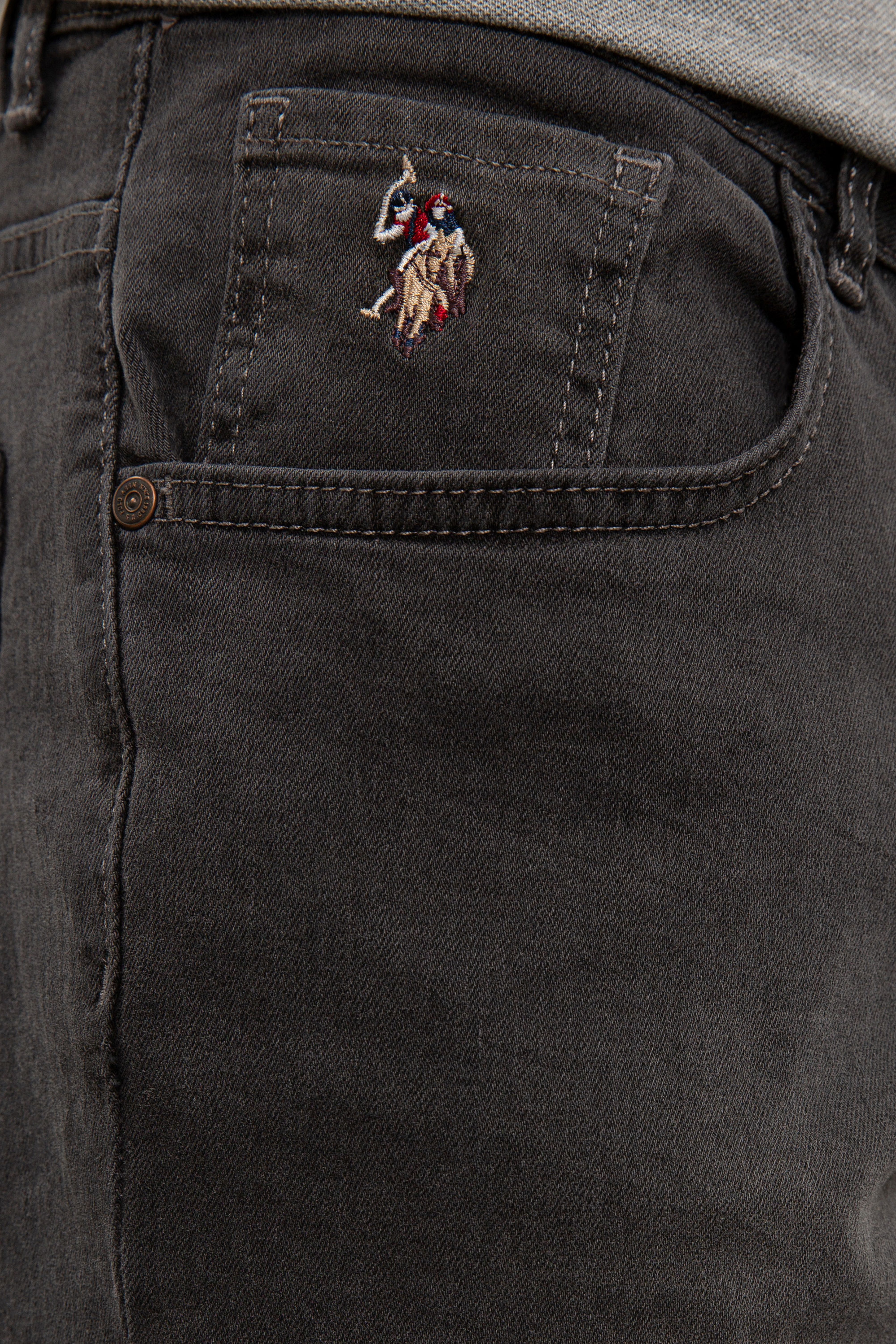 Erkek Mavi Denim Pantolon
