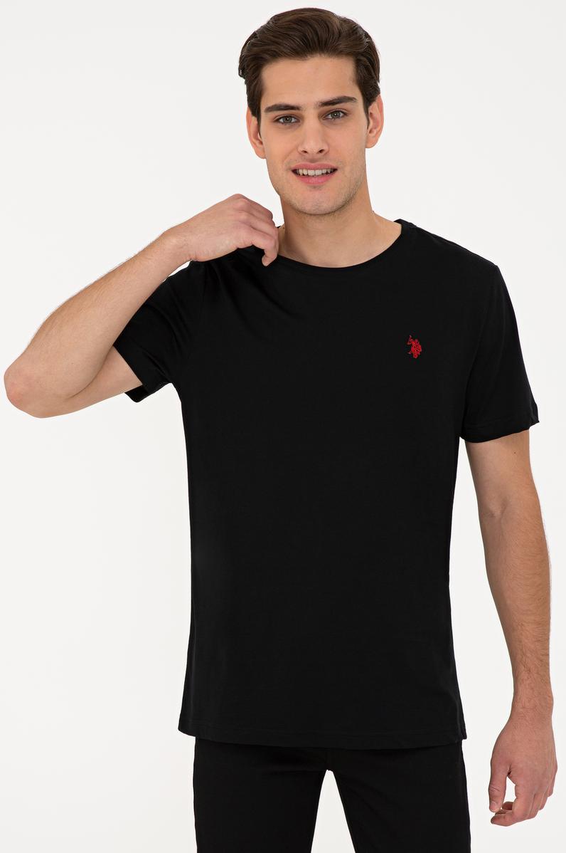 Erkek Siyah Basic Tişört