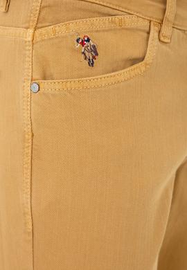 Erkek Hardal Kanvas Pantolon - 50232737021